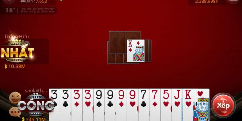 Cách Chơi Bài Tiến Lên Miền Bắc – Bí Quyết Thắng 77Bet 4 Sảnh thường mang đến lợi thế cho ai sở hữu